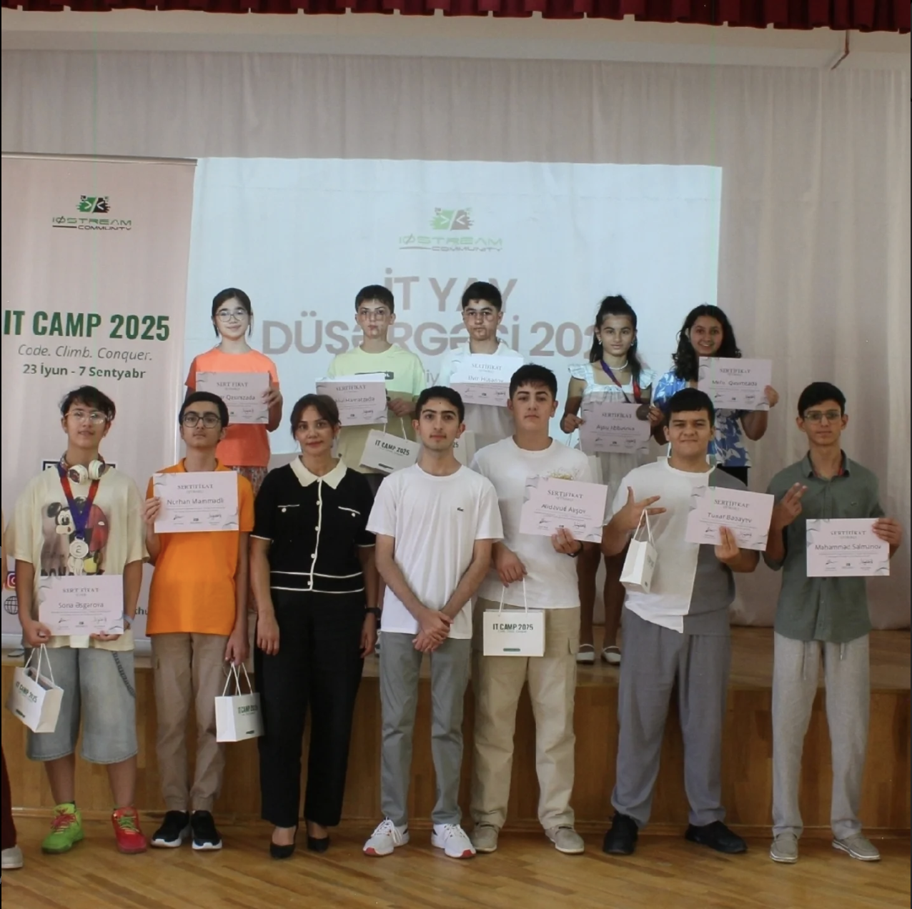 IT CAMP 2025 group photo